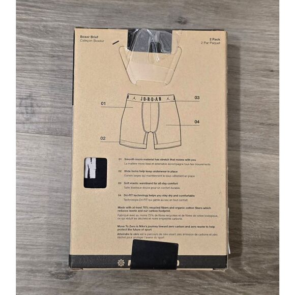 JordanFlight Micro Boxer Briefs- 2PK - Picture 9 of 9